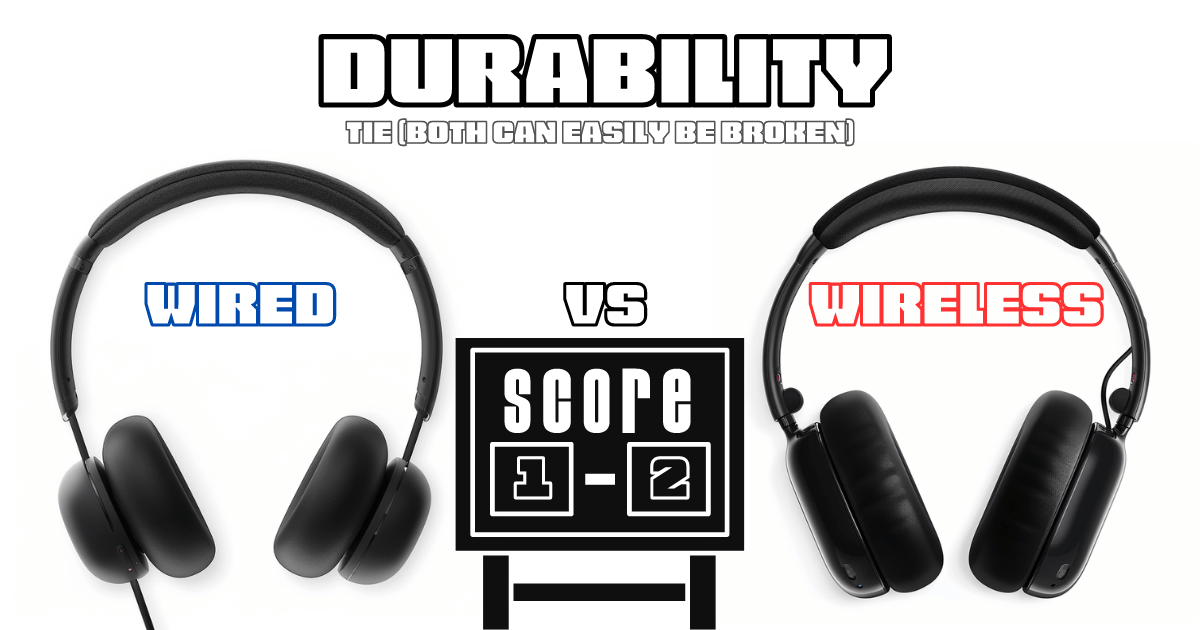 Wired vs Wireless: Durability (1-2)