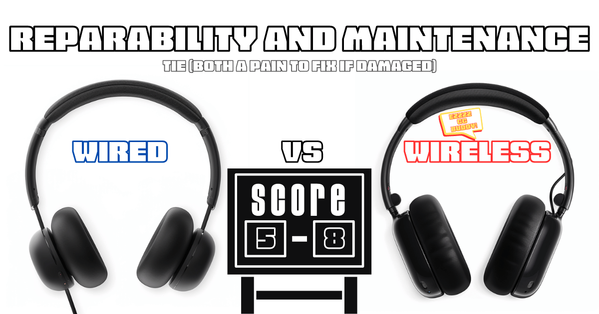 Wired vs Wireless: Reparability and Maintenance (5-8)