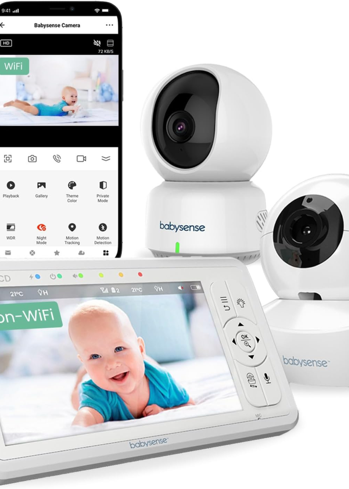How Do Non-Wi-Fi Baby Monitors Work?